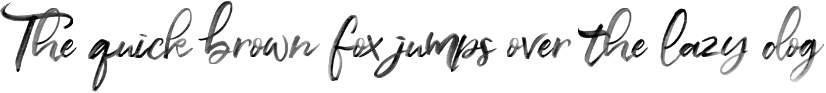 Example 9 of  Font