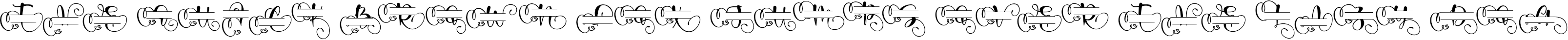 Example 1 of  Font