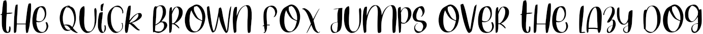 Example 1 of  Font