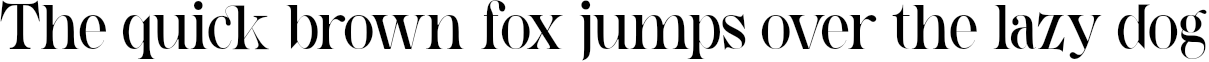 Example 5 of  Font