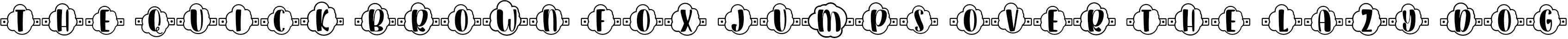 Example 5 of  Font