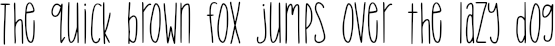 Example 1 of  Font