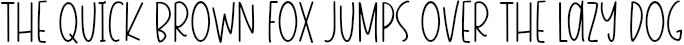 Example 1 of  Font