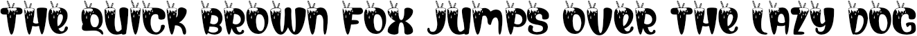 Example 5 of  Font