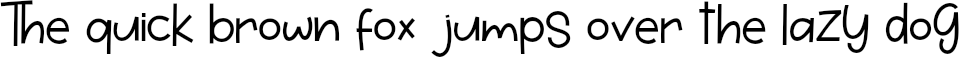 Example 3 of  Font