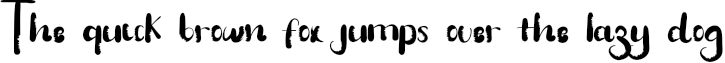 Example 1 of  Font