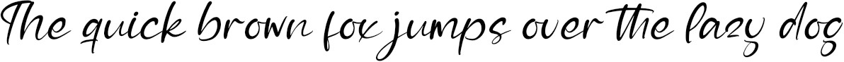 Example 1 of  Font