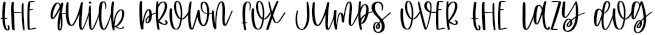 Example 1 of  Font