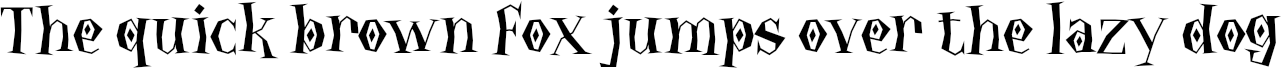 Example 1 of  Font