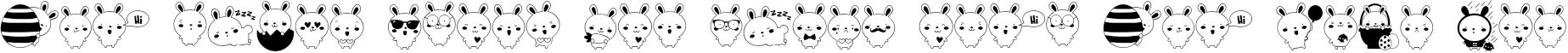 Example 2 of  Font