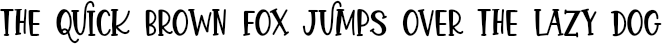Example 1 of  Font