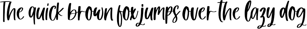 Example 2 of  Font