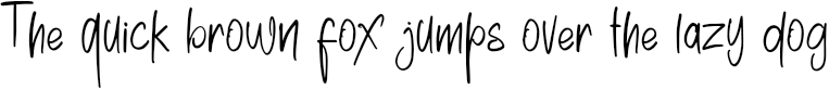 Example 1 of  Font