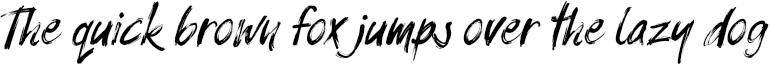 Example 2 of  Font