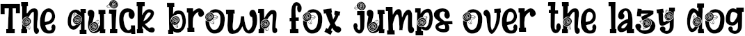Example 1 of  Font