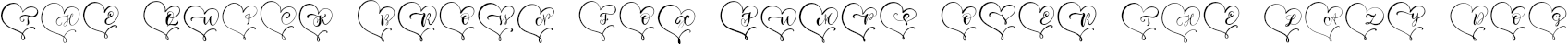 Example 1 of  Font