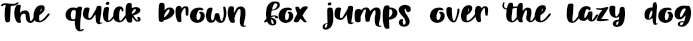 Example 1 of  Font