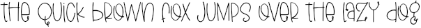 Example 1 of  Font