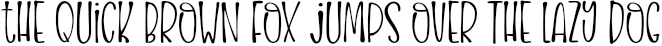 Example 1 of  Font