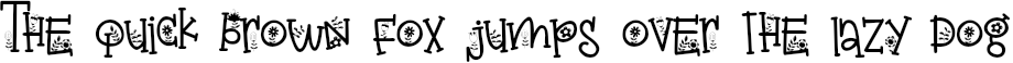Example 6 of  Font