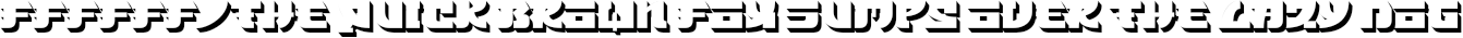 Manbokun Extrude preview for Manbokun - Unique Font Japanese Style