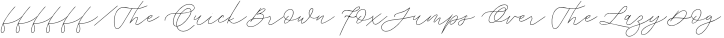 Weisston-Script preview for Weisston - Script Font