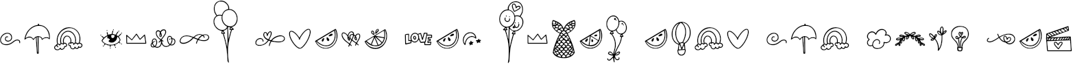 Example 1 of  Font
