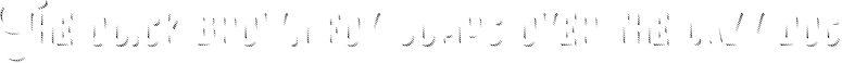 Example 3 of  Font