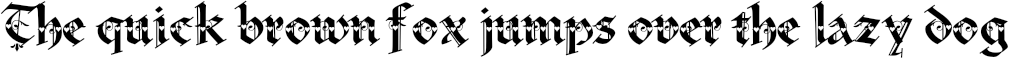 Example 1 of  Font
