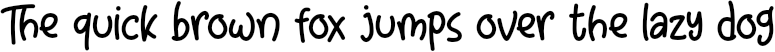 Example 59 of  Font