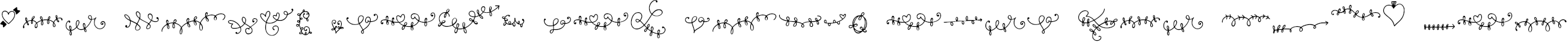Example 1 of  Font
