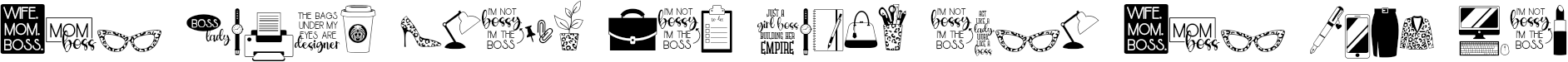 Example 3 of  Font