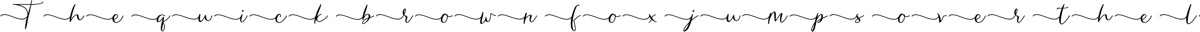 Example 4 of  Font