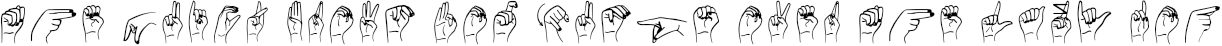 Example 1 of  Font