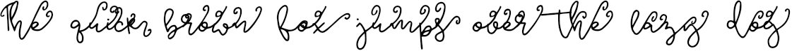 Example 2 of  Font