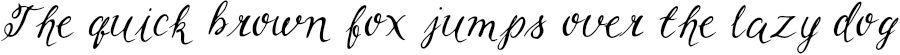Example 1 of  Font