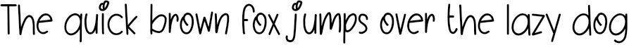 Example 1 of  Font