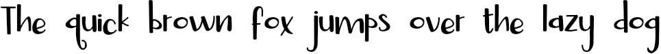 Example 1 of  Font
