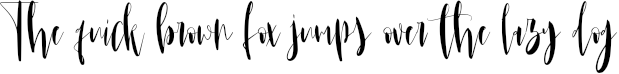 Example 1 of  Font
