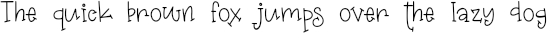 Example 1 of  Font