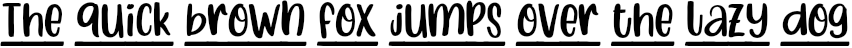 Example 2 of  Font