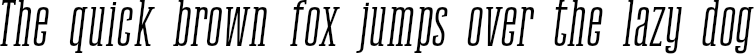 Example 5 of  Font