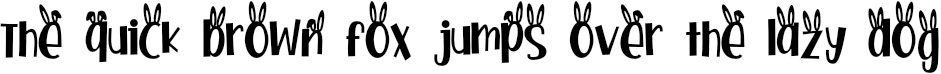 Example 1 of  Font