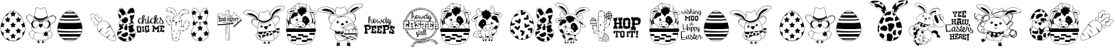 Example 1 of  Font