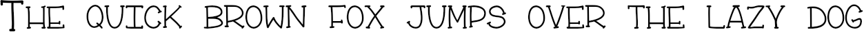 Example 1 of  Font
