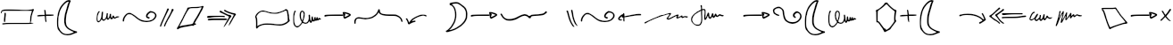Example 1 of  Font