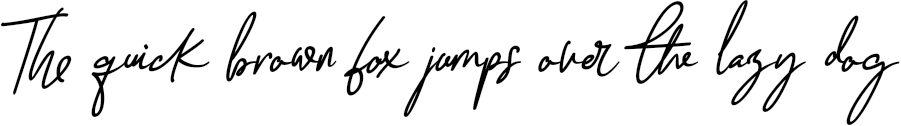 Example 2 of  Font