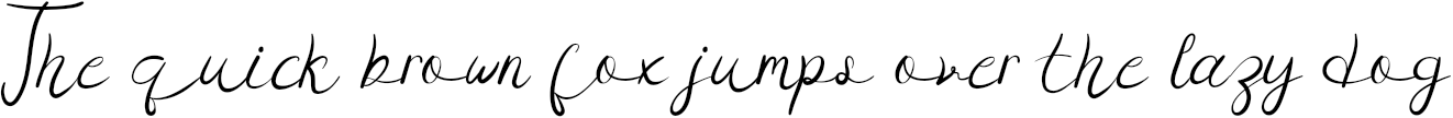 Example 3 of  Font