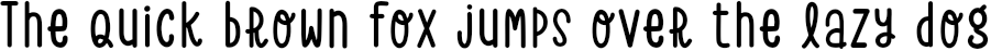 Example 1 of  Font