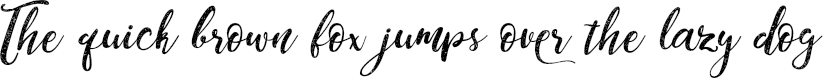 Example 5 of  Font